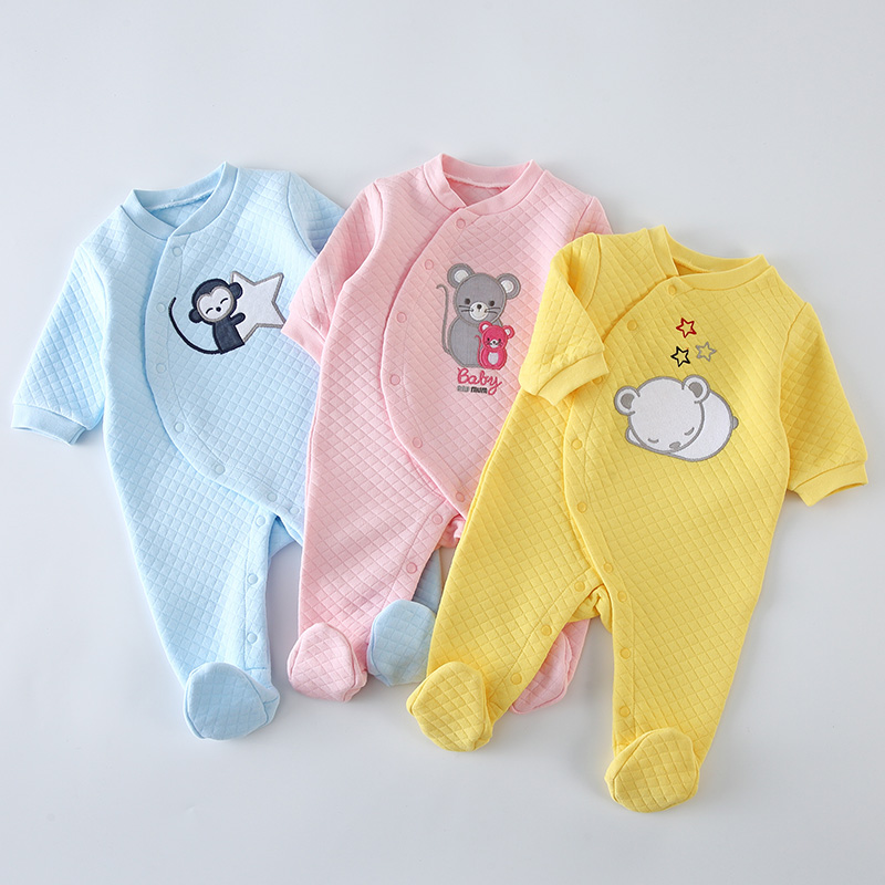 Baby Clothing Brands - Baby Baumwoll-Strampler Kleidung Neugeborenen Langarm Unisex