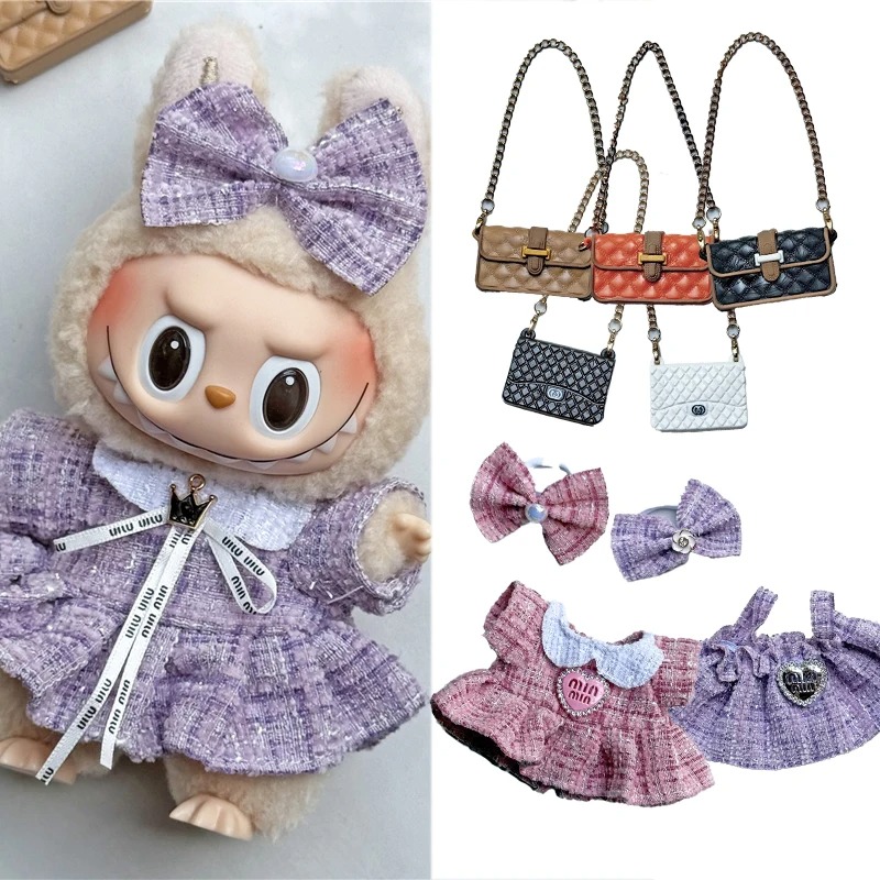 Baby Clothing Usa - 15 17 cm Für Labubu Puppe