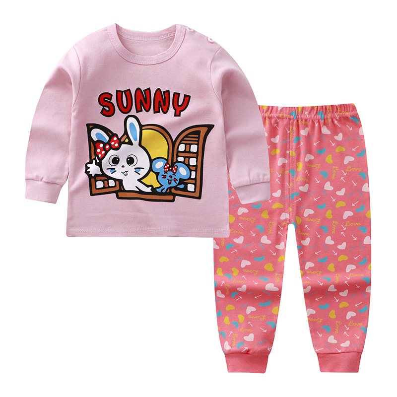 Baby Clothing Sets Boy - Baby Kinder Home Lange Unterhosen Kleidung