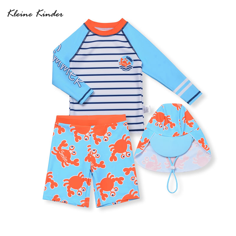 Baby Clothing Deals - Badeanzug für Kinder, Anti-UV-Kinder-Bademode, Jungen, langärmelig,