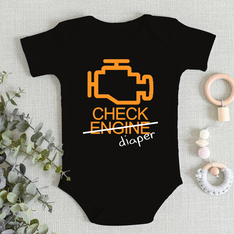 Baby Clothing Brands - Lustiges Karo-Windel-Design Hautfreundlicher Baby Jungen Mädchen