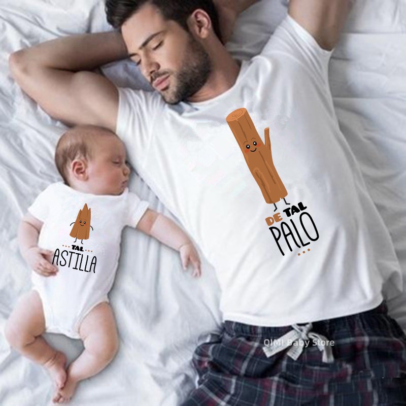 Baby Clothing Sets Boy - Lustige Familie passende Hemden de Tal