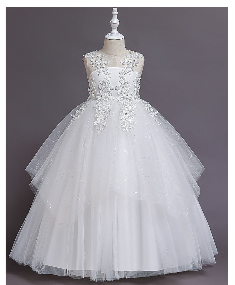 Baby Z Clothing - Brautjungfern-Hochzeitskleid für Mädchen, elegante Partykleider für