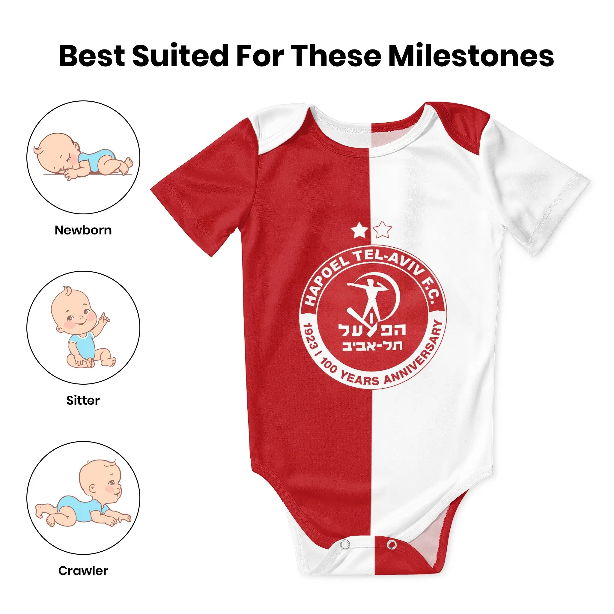 Hapoel Tel Aviv Baby Body Unis – Baby Clothing Brands Bewertung und Preis