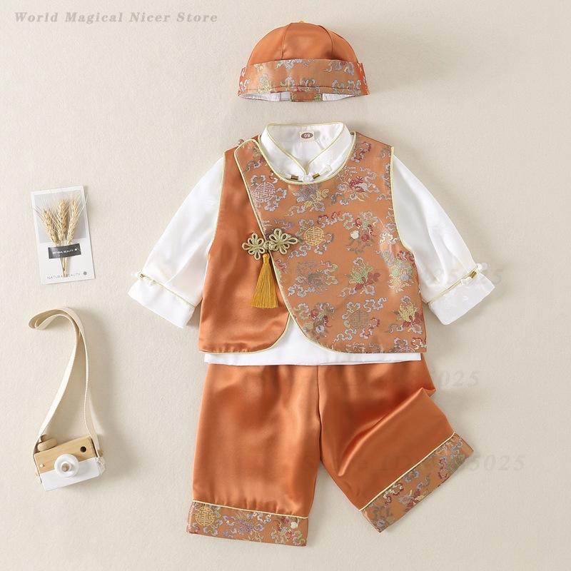 Frühling Sommer Baby Tang-Anzu – Baby Clothing Sets Boy Bewertung und Preis