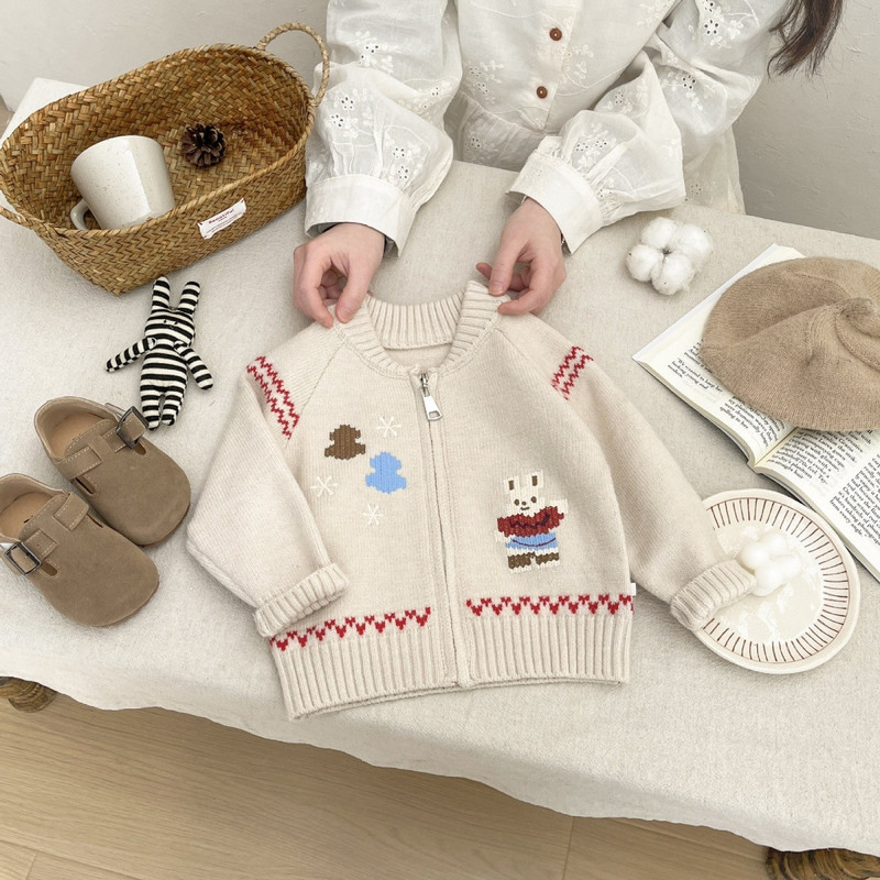 Baby-Pullover Frühjahr Koreani – Knit Cardigan Infant Bewertung und Preis