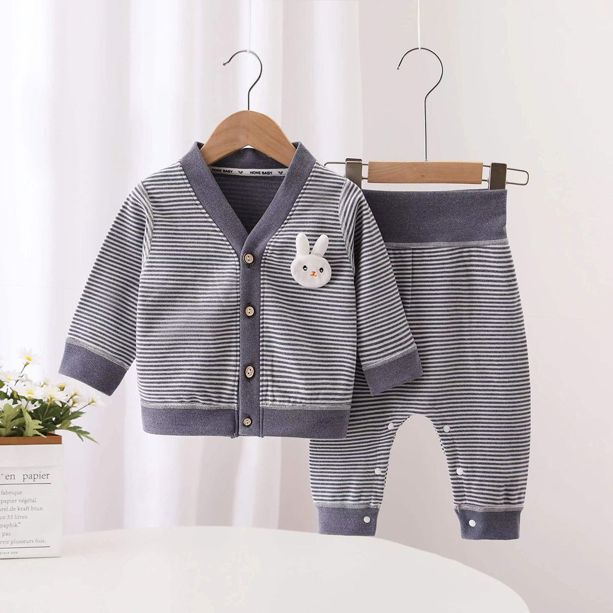 Herbst Neu Gestreiftes Kinder  – Baby Clothing Sets Boy Bewertung und Preis