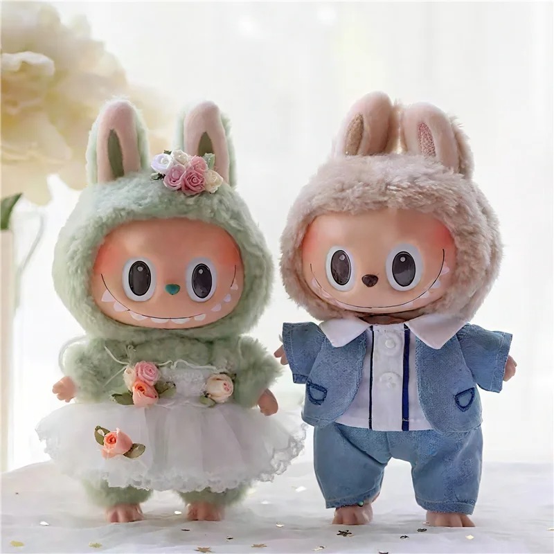 15 17 cm Für Labubu Puppe Hoch – Baby Clothing Usa Bewertung und Preis