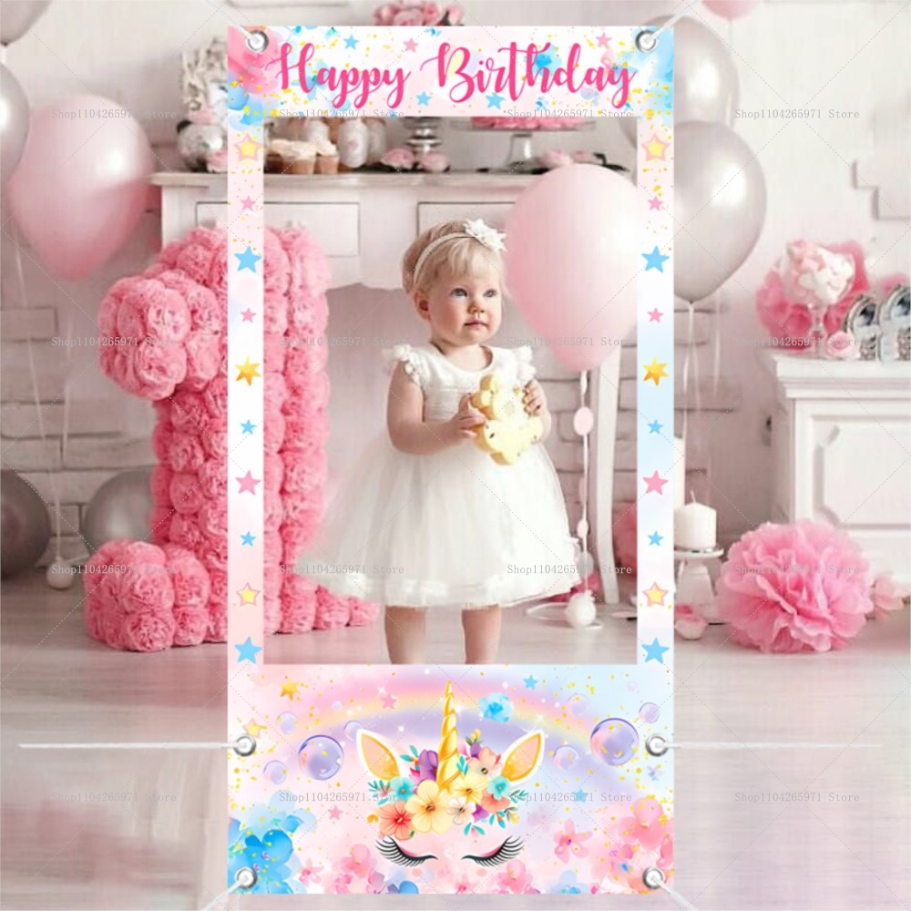 Einhorn-Thema Fotobox-Rahmen R – Baby Clothing Easter Bewertung und Preis