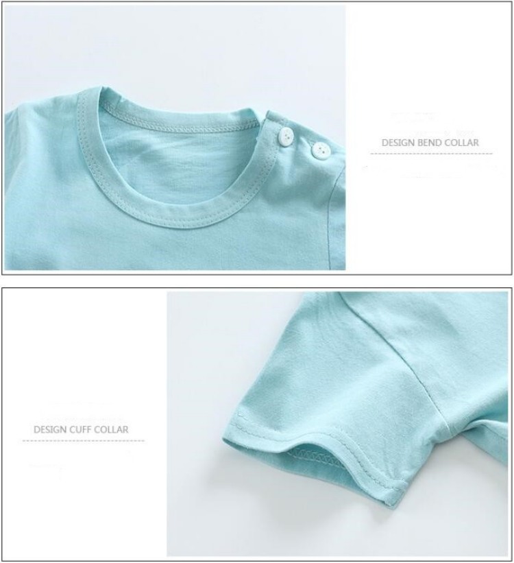 Baumwolle T-shirts + Shorts 2- – Baby Clothing For Summer Bewertung und Preis