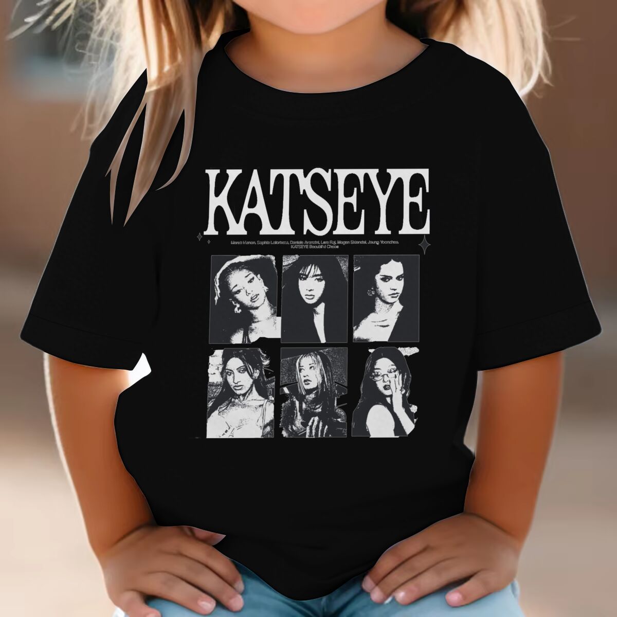 KATSEYE Print Sommer-Tops für  – Baby Clothing For Summer Bewertung und Preis