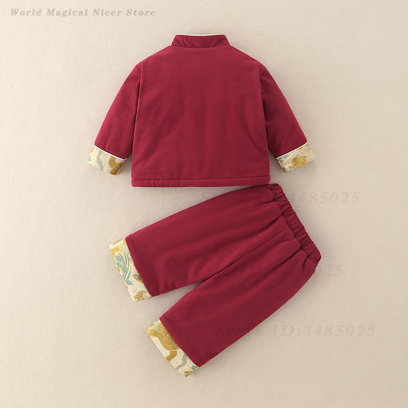 Herbst Winter Dicker Tang-Anzu – Baby Clothing Sets Boy Bewertung und Preis