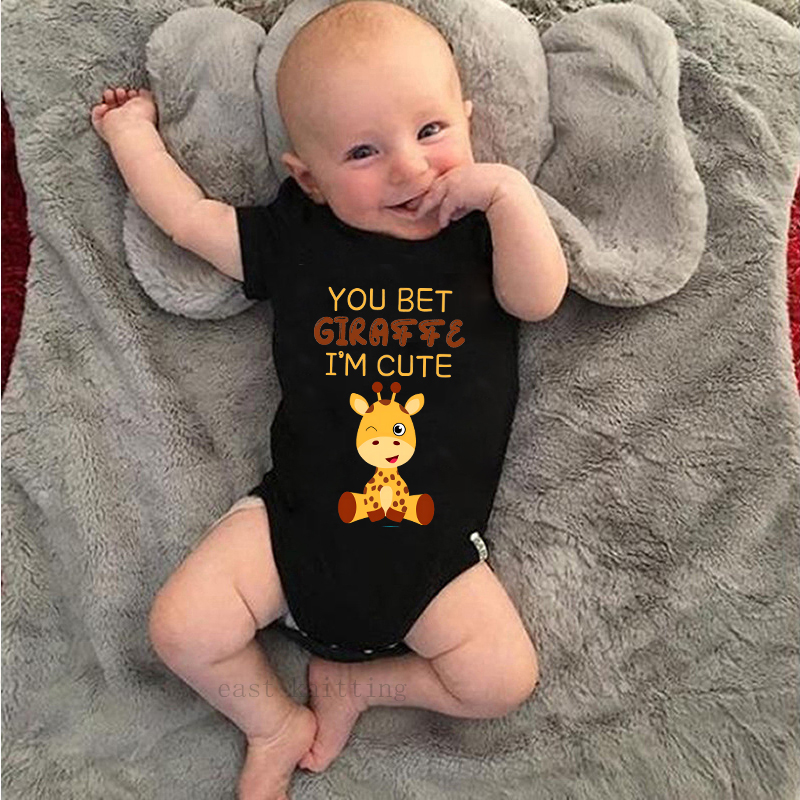Neue Nette Girafa Gedruckt Bab – Baby Clothing Brands Bewertung und Preis