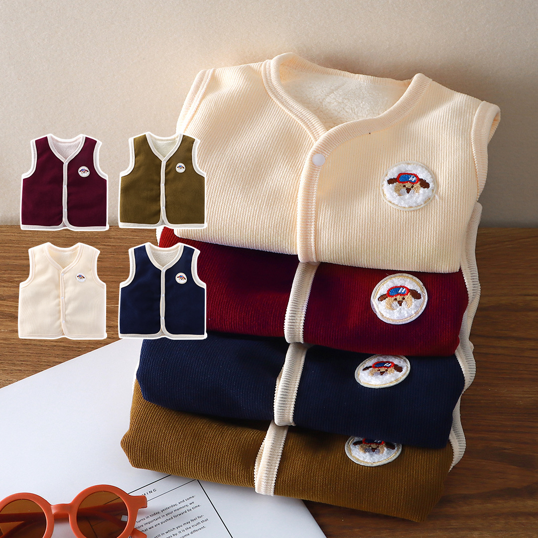 Doppellagige Plüsch-Verdickte  – Knit Cardigan Infant Bewertung und Preis