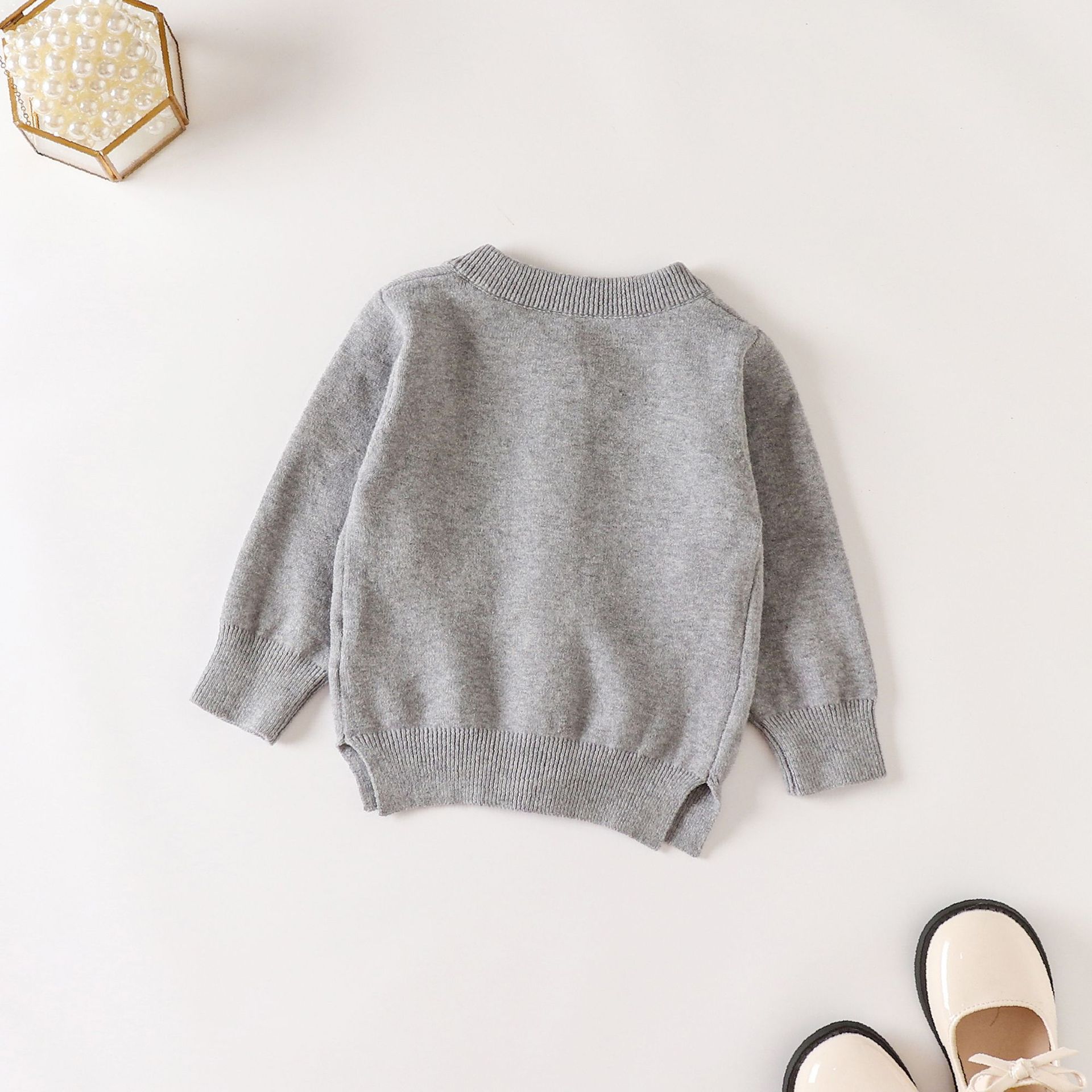 Koreanische Frühling Herbst Mä – Knit Cardigan Infant Bewertung und Preis