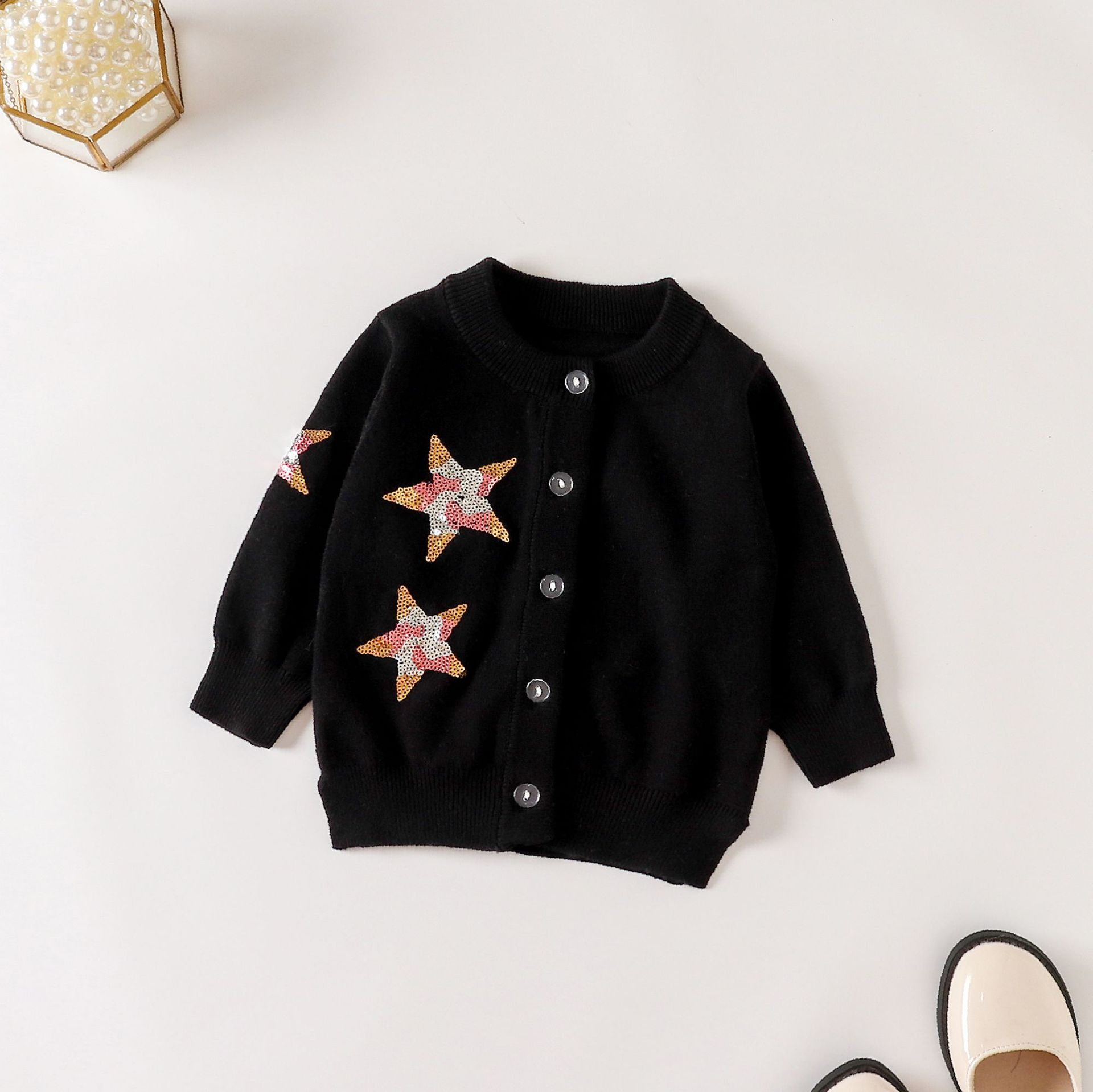 Koreanische Frühling Herbst Mä – Knit Cardigan Infant Bewertung und Preis
