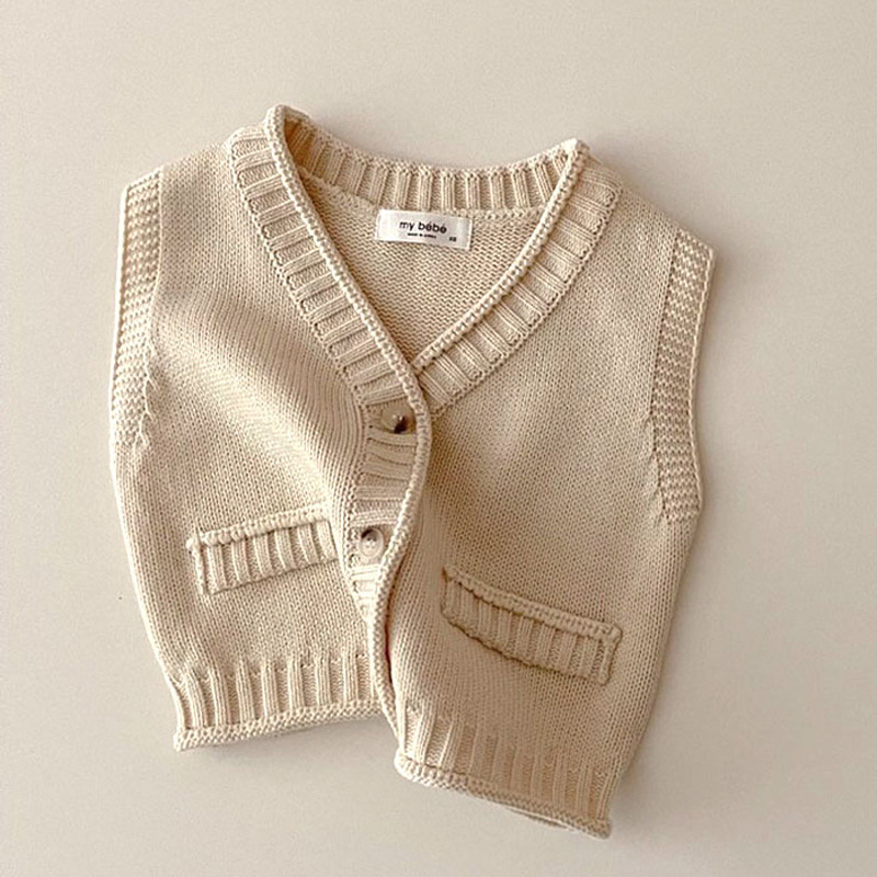 2025 herbst Neue Baby Ärmellos – Knit Cardigan Infant Bewertung und Preis